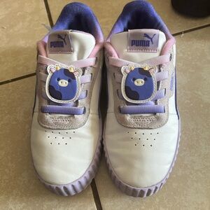 Puma Kids Sneakers - White and Lavender